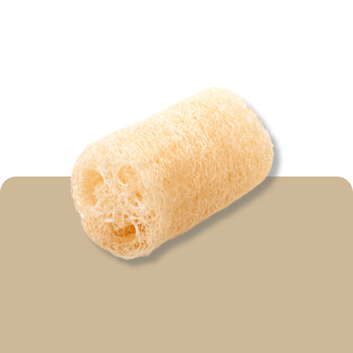 Gratis loofah svamp