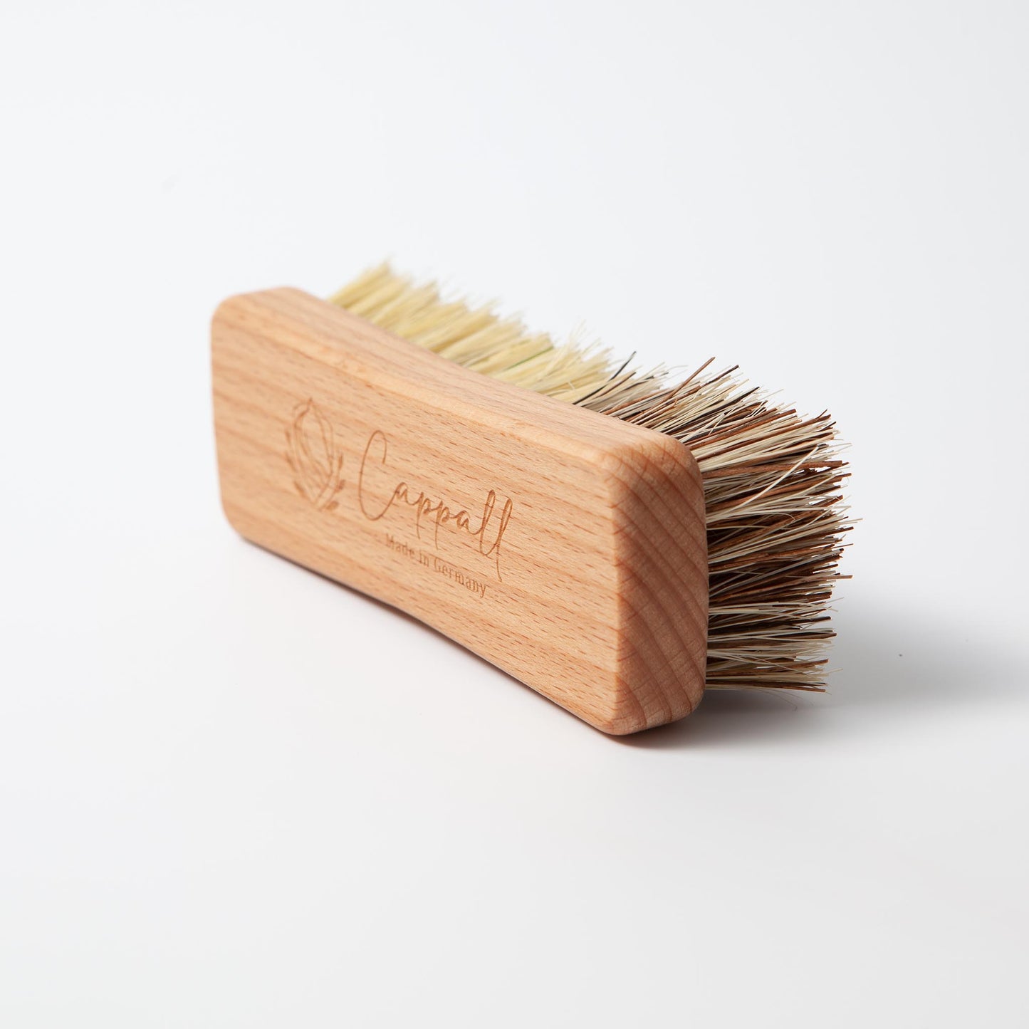 Wooden dandy brush 2-in-1