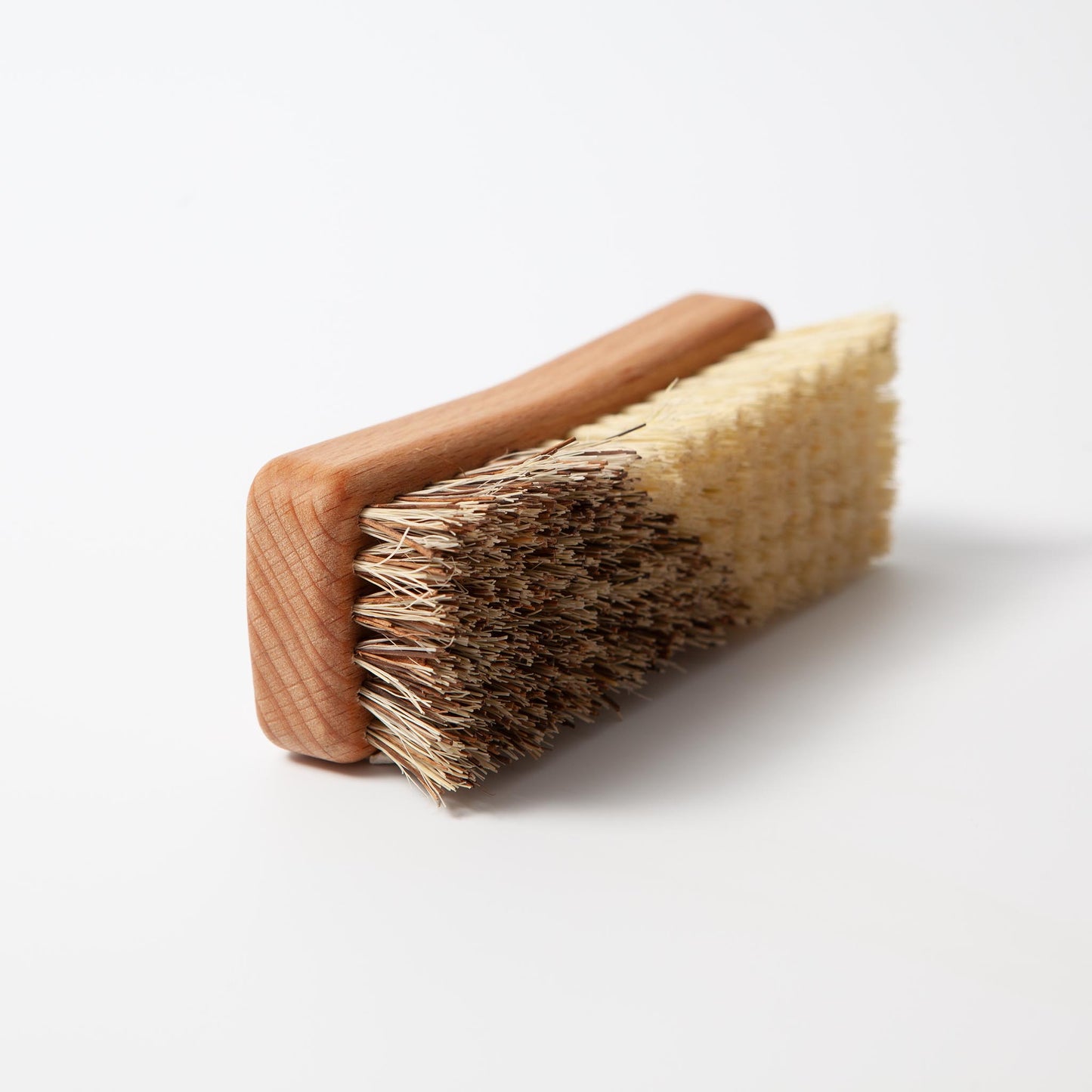 Wooden dandy brush 2-in-1