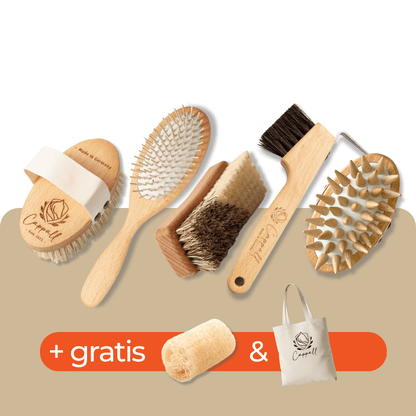 Deluxe horse grooming set